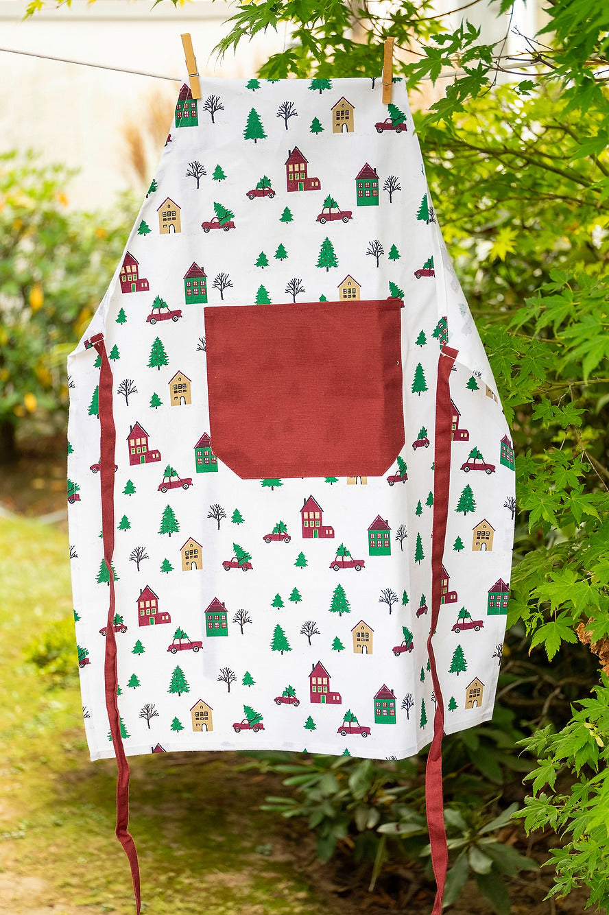 Schürze Winterzauber